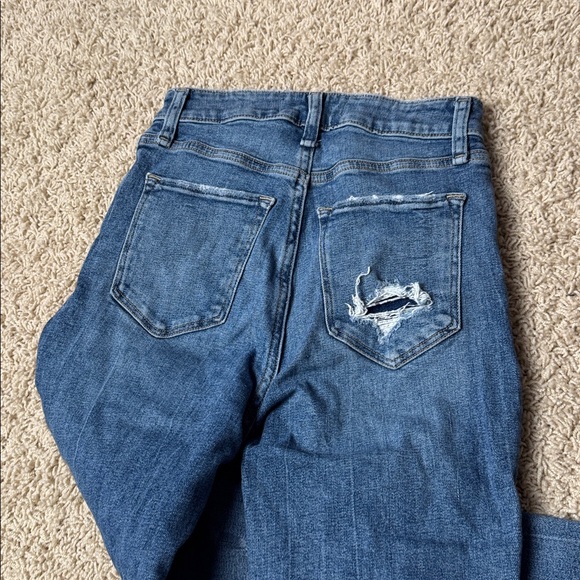 Abercrombie Super Skinny Ankle High Rise Jeans Size 25 Short Curve Love - Picture 6 of 6